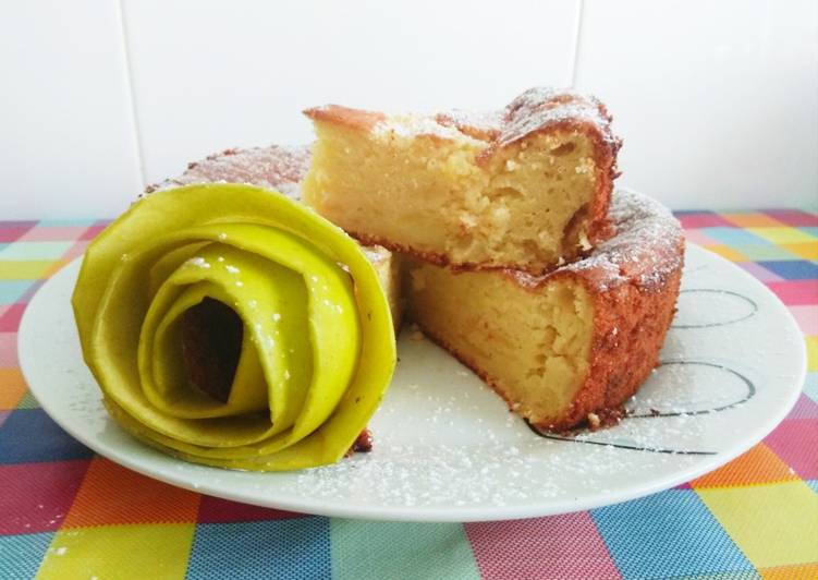 Bizcocho de Manzana y Mascarpone