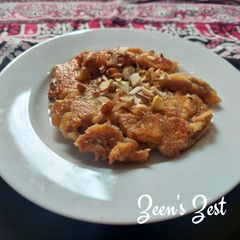 A picture of Banana Halwa.