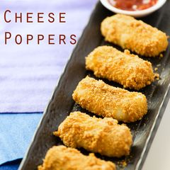 A picture of Jalapeño cheese poppers.