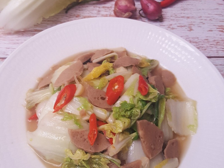 Bagaimana Membuat Oseng Sawi Putih Bakso Anti Gagal