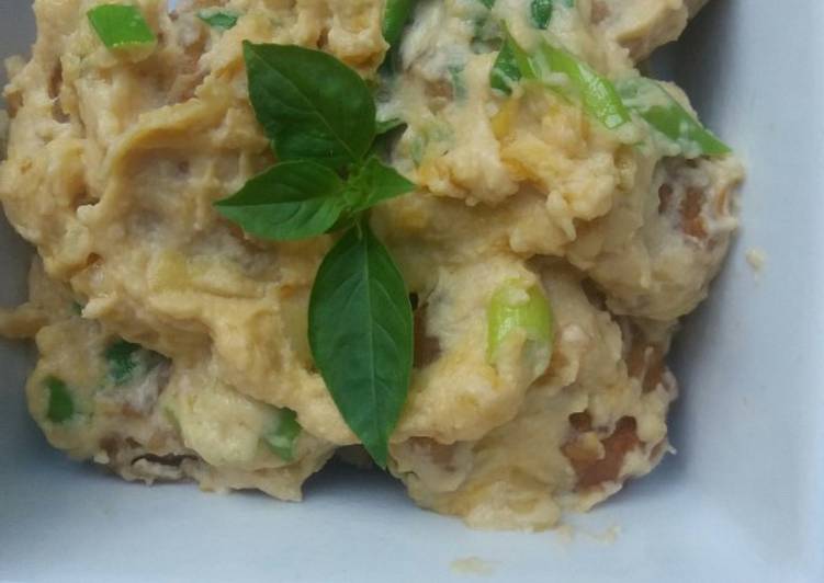 Resep: Udang goreng tepung saus telur asin yang Enak