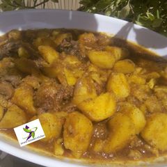 A picture of Sweet potato porridge.