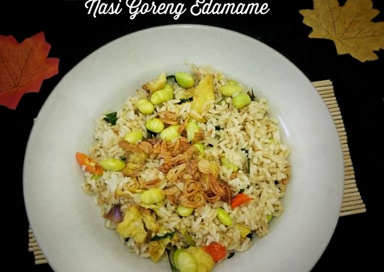 Cara termudah untuk Campuran SempurnaNasi Goreng Edamame