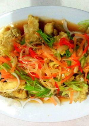Foto resep Ikan Gurami Asam Manis