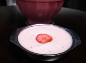 Foto de Mousse de Morango sem leite condensado