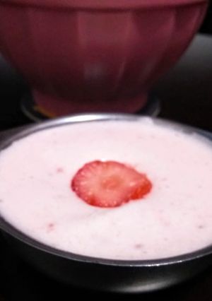 Foto de Mousse de Morango sem leite condensado