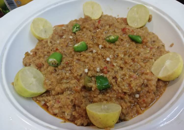 Karahi keema