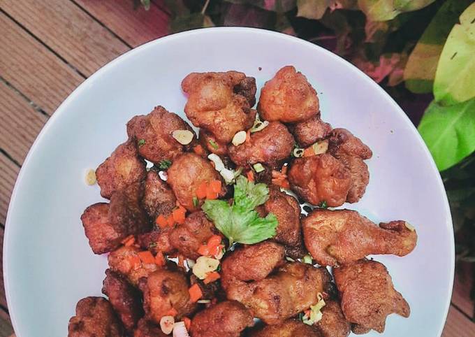 Ayam Popcorn Goreng Cabe Bawang