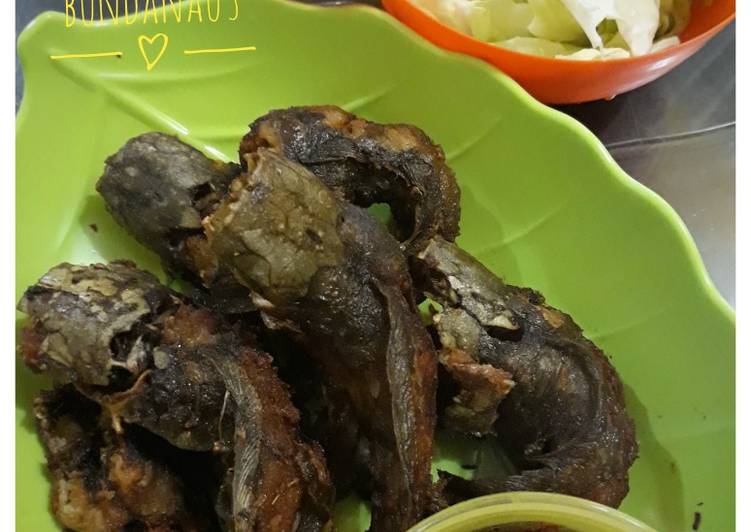 Resep Lele goreng dan sambal terasi yang Lezat