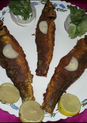 মশলাদার বাটা মাছ ভাজা (masaladar bata mach bhaja recipe in bengali) রেসিপির প্রধান ছবি