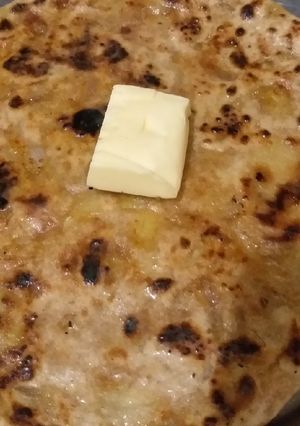A picture of Aloo ka Parantha.