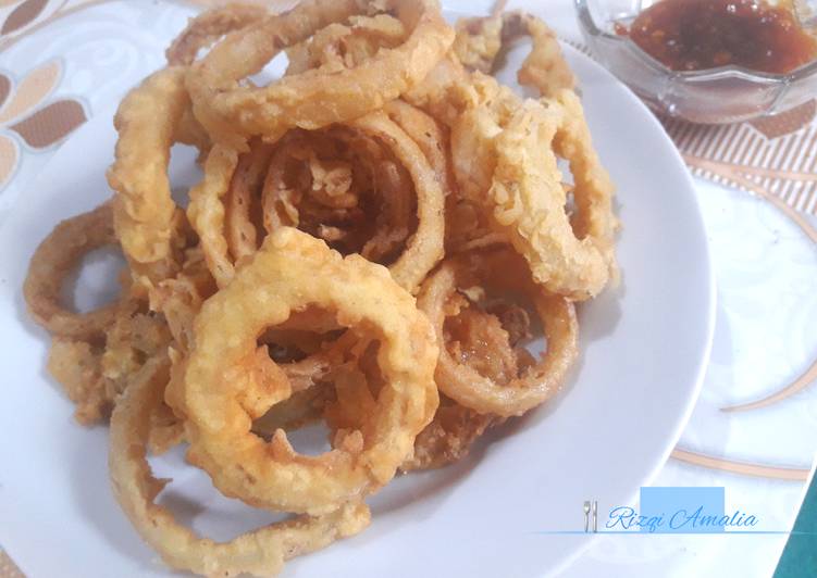 YUK DICOBA! Cara Membuat Onion Ring