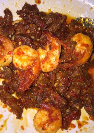 Foto resep Kulit ayam pedassss
