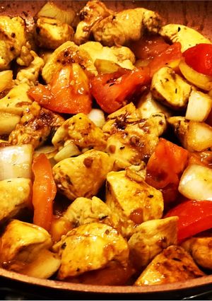 Foto principal de Pollo salteado con un toque diferente 😍