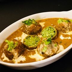 A picture of Spinach kofta.