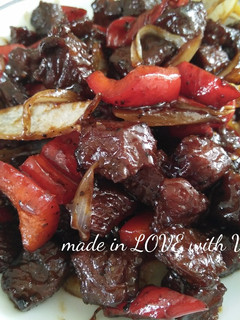 Foto resep Sapi Lada Hitam