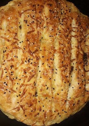 صورة لوصفة فطيرة تركية