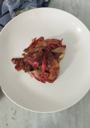 Foto resep Ayam Kecap Bawang Bombay