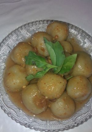 Foto resep Cilok saus Kacang