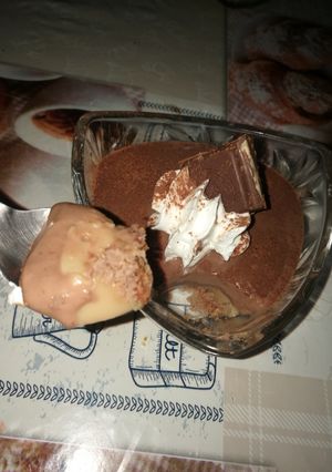 صورة لوصفة تحلية شوكو كراميل بمكونات موجودة في كل بيت