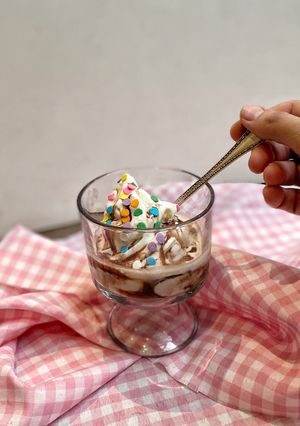 Una foto de Helado express en bolsa