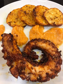 Una foto de Pulpo "a la brasa" en Airfryer Cosori