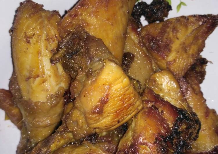 Bagaimana Menyiapkan Ayam Goreng Rempah Manis Ladzidz, Bikin Ngiler