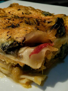 Una foto de LASAGNA De Vegetales y Bechamel con Zanahorias...!