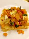 Lasagne con zucca e salmone