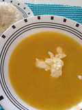 Crema de apio con queso crema