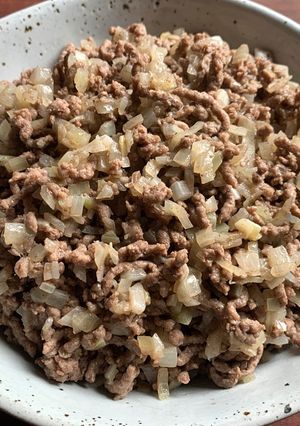 A picture of Very Versatile Cooked Mince & Onion.