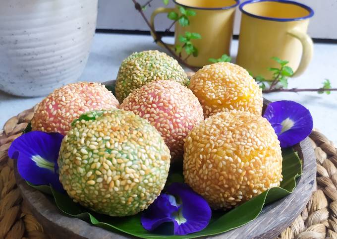 Recipe: Yummy Onde-onde Rainbow 