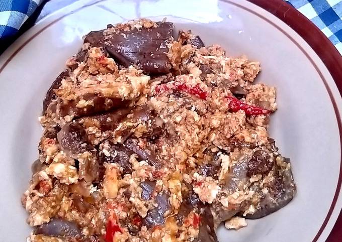 Cara Buat Terong Ungu Sambal Telur Ekonomis Untuk Jualan