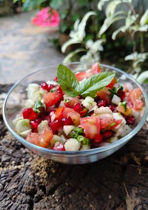 A picture of Pomegranate salad.