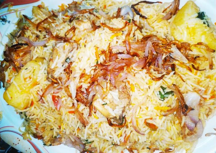 Steps to Make Super Quick Homemade Chicken biryani