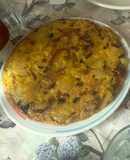 Tortilla de patata con cebolla