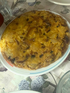 Una foto de Tortilla de patata con cebolla