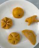 Bánh bí đỏ cho bé ăn dặm