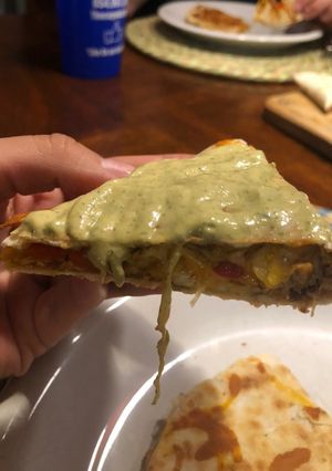 A picture of Chicken quesadilla.