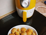 Cavolfiore fritto nella friggitrice ad aria