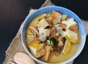 Foto resep Sayur Tempe Bersantan (Jangan Lombok Ikan Asin)