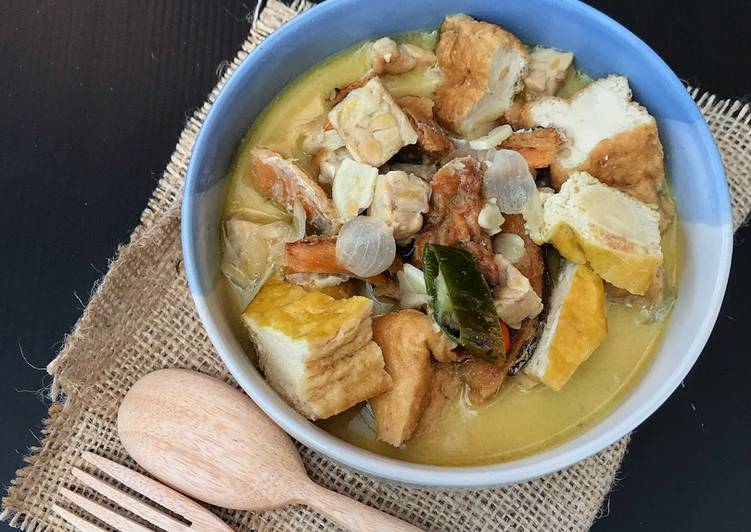 Resep Sayur Tempe Bersantan (Jangan Lombok Ikan Asin) yang Lezat