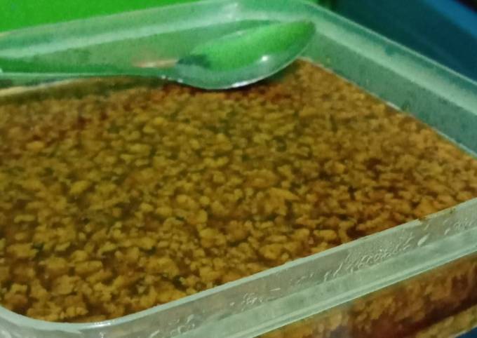 Resep Pudding Lumut Kopi Gula Merah Oleh Pipit Ika Cookpad