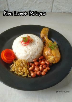 Foto resep Nasi Lemak Malaysia