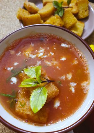 A picture of Tomato Soup.