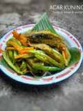 Acar Kuning Tongkol, Timun & Wortel