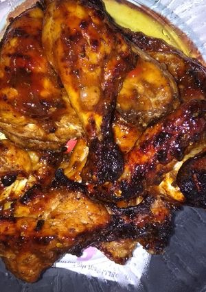 A picture of Sticky Chicken.