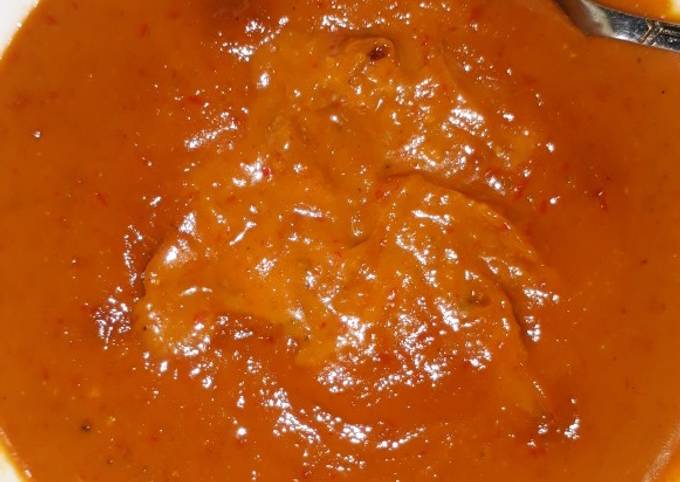 Sambel pecel lele