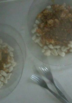 Una foto de Ñoquis caseros