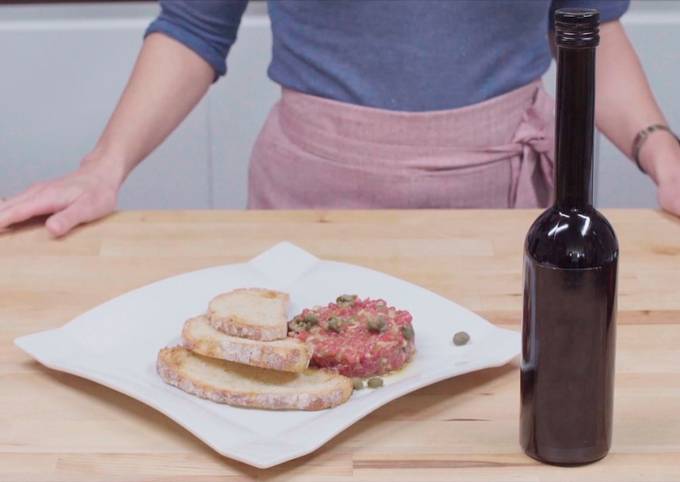 Steps to Prepare Super Quick Homemade Steak Tartar